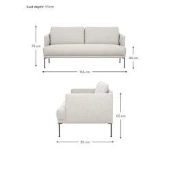 Divano 2 Posti Fluente*Westwing Collection Outlet