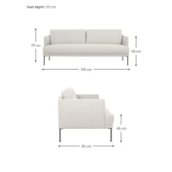 Divano 3 Posti Fluente*Westwing Collection Sale