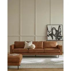 Divano 3 Posti In Pelle Riciclata Hunter*Westwing Collection Hot