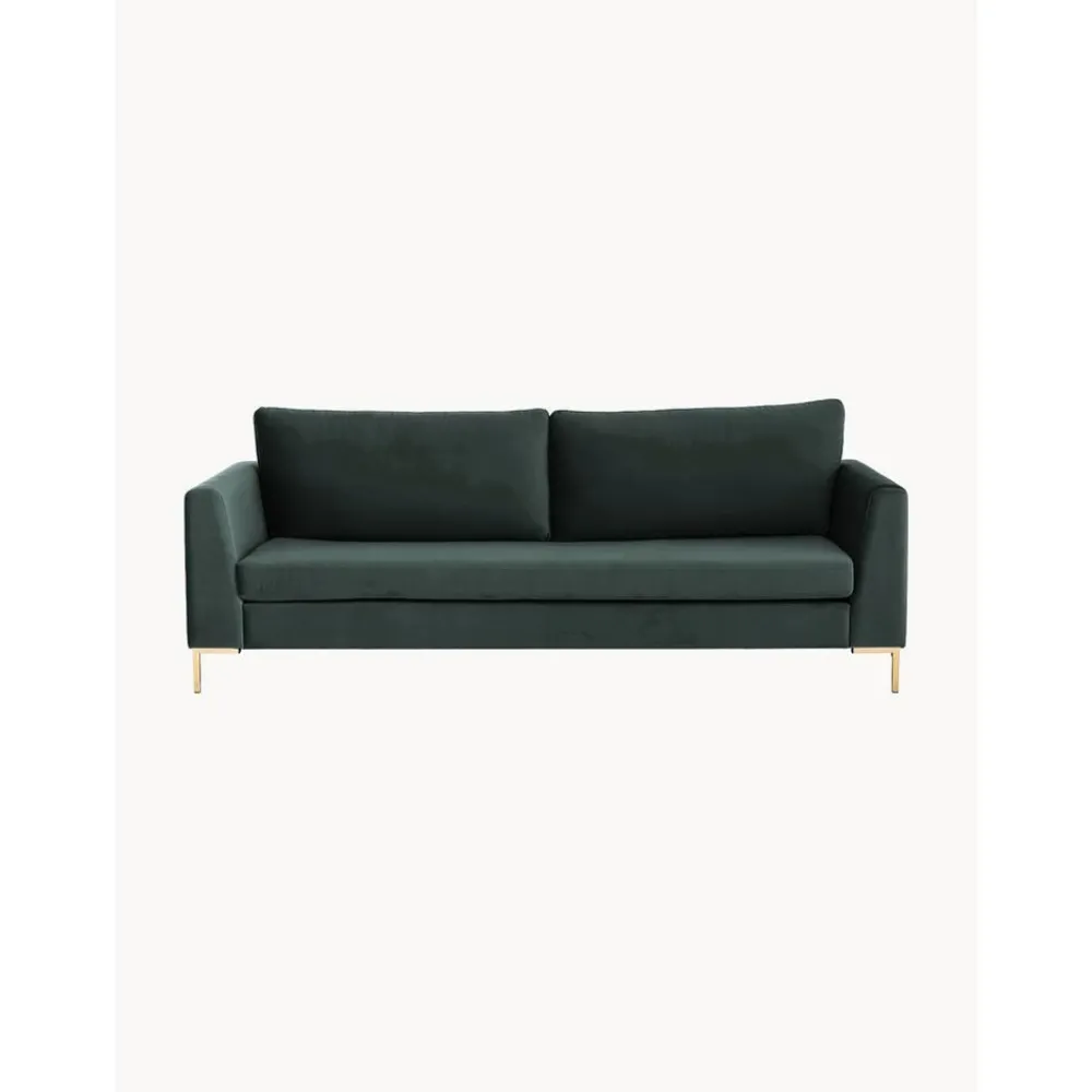 Divano 3 Posti In Velluto Luna*Westwing Collection Best