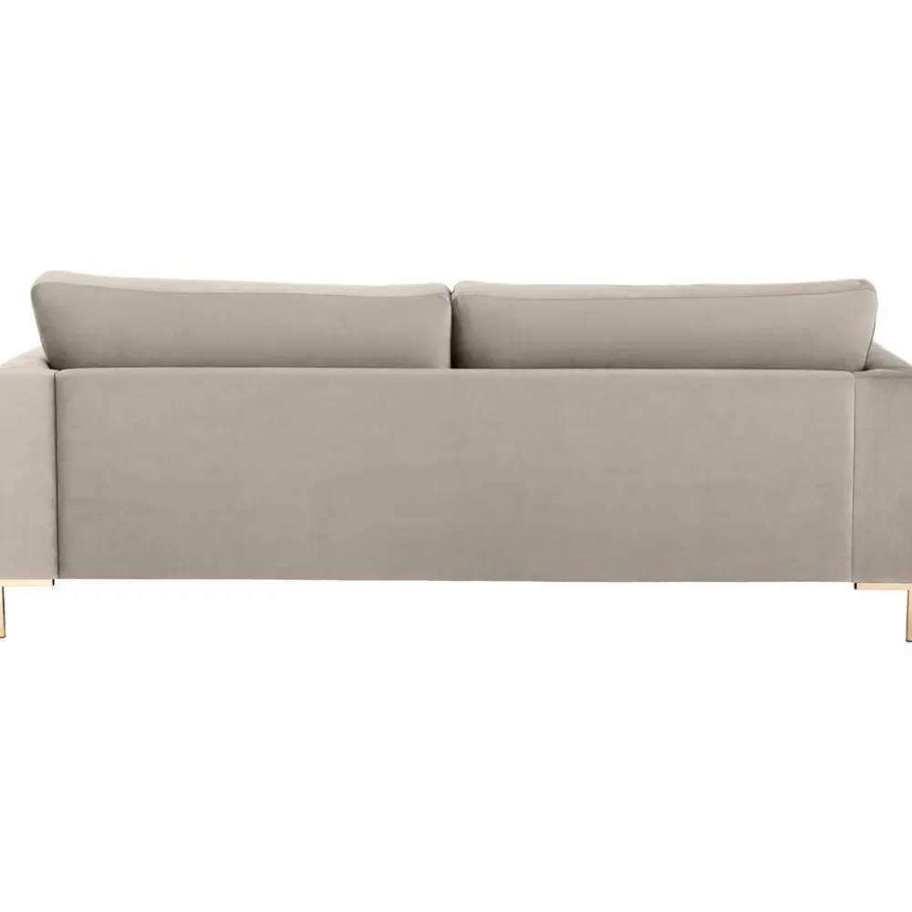 Divano 3 Posti In Velluto Luna*Westwing Collection Online