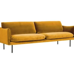 Divano 3 Posti In Velluto Moby*Westwing Collection Discount