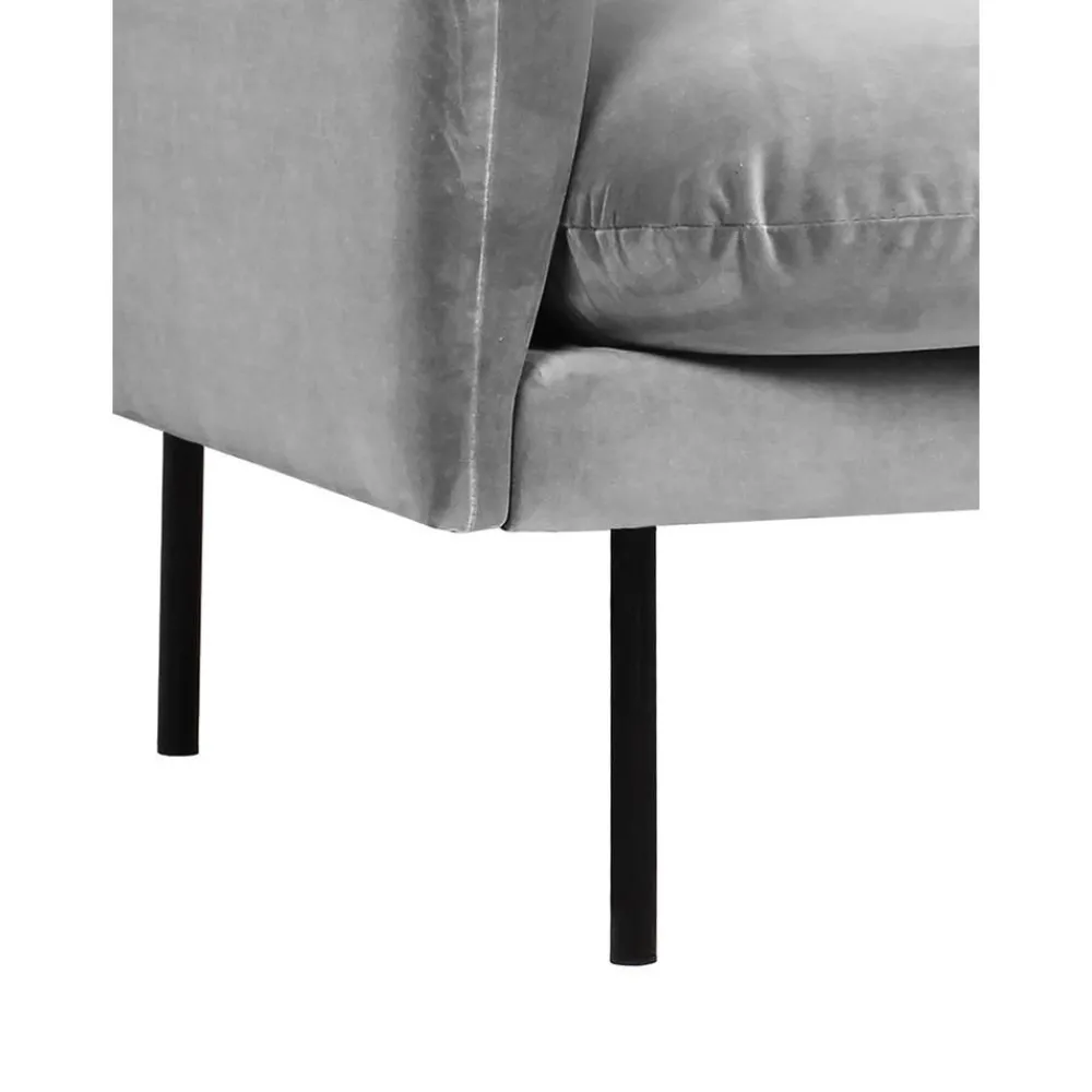 Divano 3 Posti In Velluto Moby*Westwing Collection Fashion