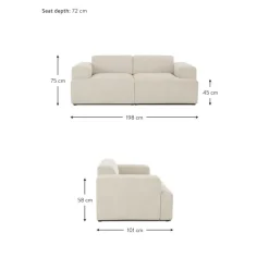 Divano 2 Posti In Velluto A Coste Melva*Westwing Collection Fashion