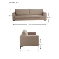 Divano 3 Posti Luna*Westwing Collection Online