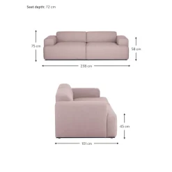 Divano 3 Posti Melva*Westwing Collection Clearance