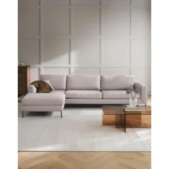 Divano Angolare 4 Posti Cucita*Westwing Collection New