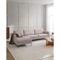 Divano Angolare 4 Posti Cucita*Westwing Collection New