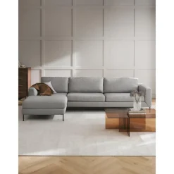 Divano Angolare 4 Posti Cucita*Westwing Collection New