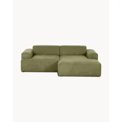 Divano Angolare 3 Posti In Velluto A Coste Melva*Westwing Collection Fashion