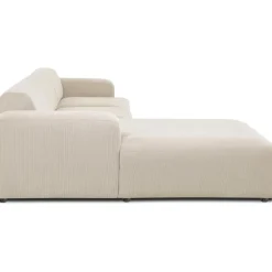 Divano Angolare 4 Posti In Velluto A Coste Melva*Westwing Collection New