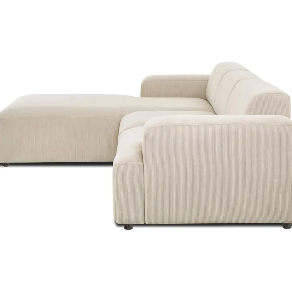 Divano Angolare 4 Posti In Velluto A Coste Melva*Westwing Collection New