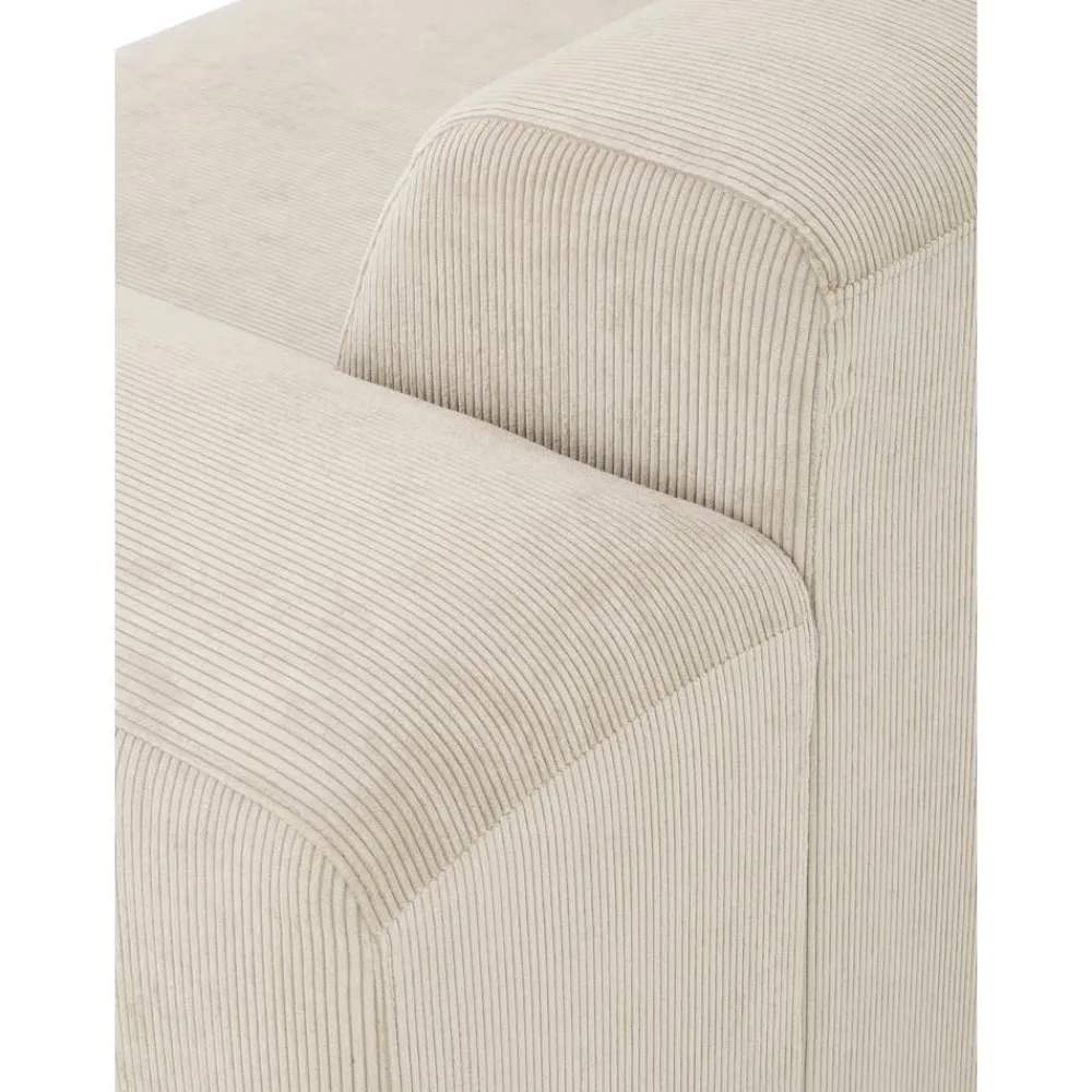 Divano Angolare 4 Posti In Velluto A Coste Melva*Westwing Collection New