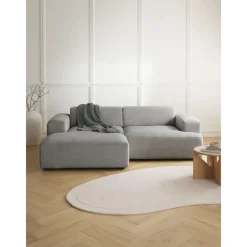 Divano Angolare 3 Posti In Velluto A Coste Melva*Westwing Collection Sale