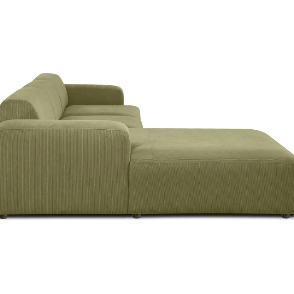 Divano Angolare 4 Posti In Velluto A Coste Melva*Westwing Collection Hot