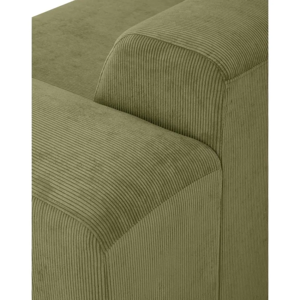 Divano Angolare 4 Posti In Velluto A Coste Melva*Westwing Collection Hot