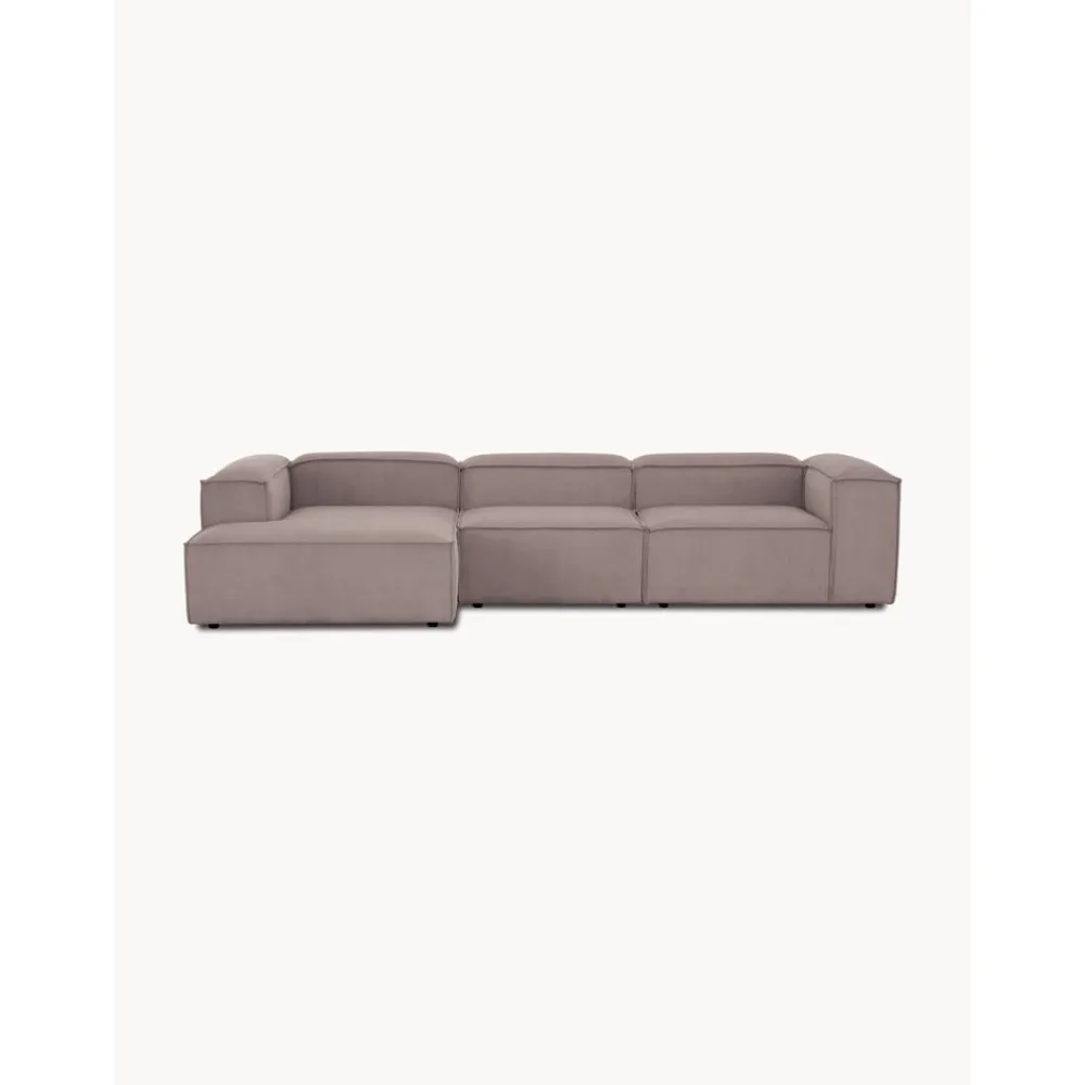 Divano Angolare Componibile In Velluto A Coste Lennon*Westwing Collection Best