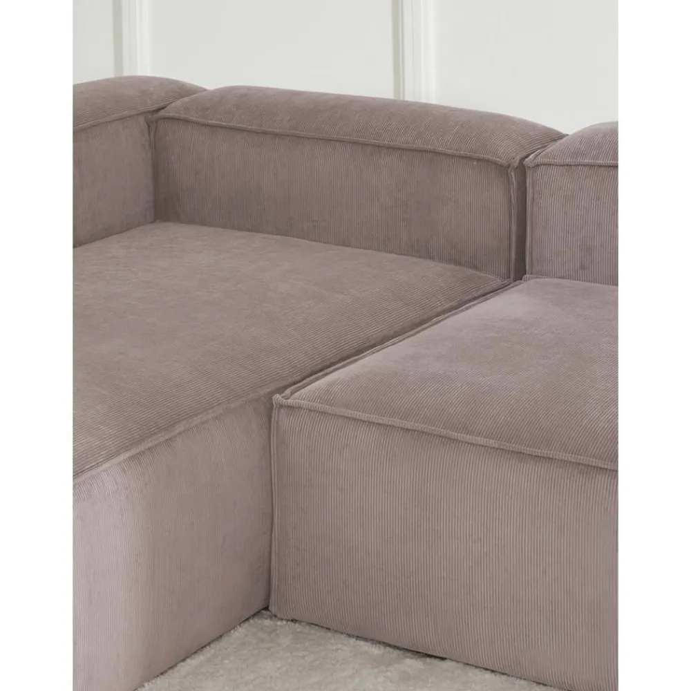 Divano Angolare Componibile In Velluto A Coste Lennon*Westwing Collection Best