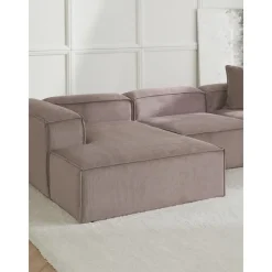 Divano Angolare Componibile In Velluto A Coste Lennon*Westwing Collection Best