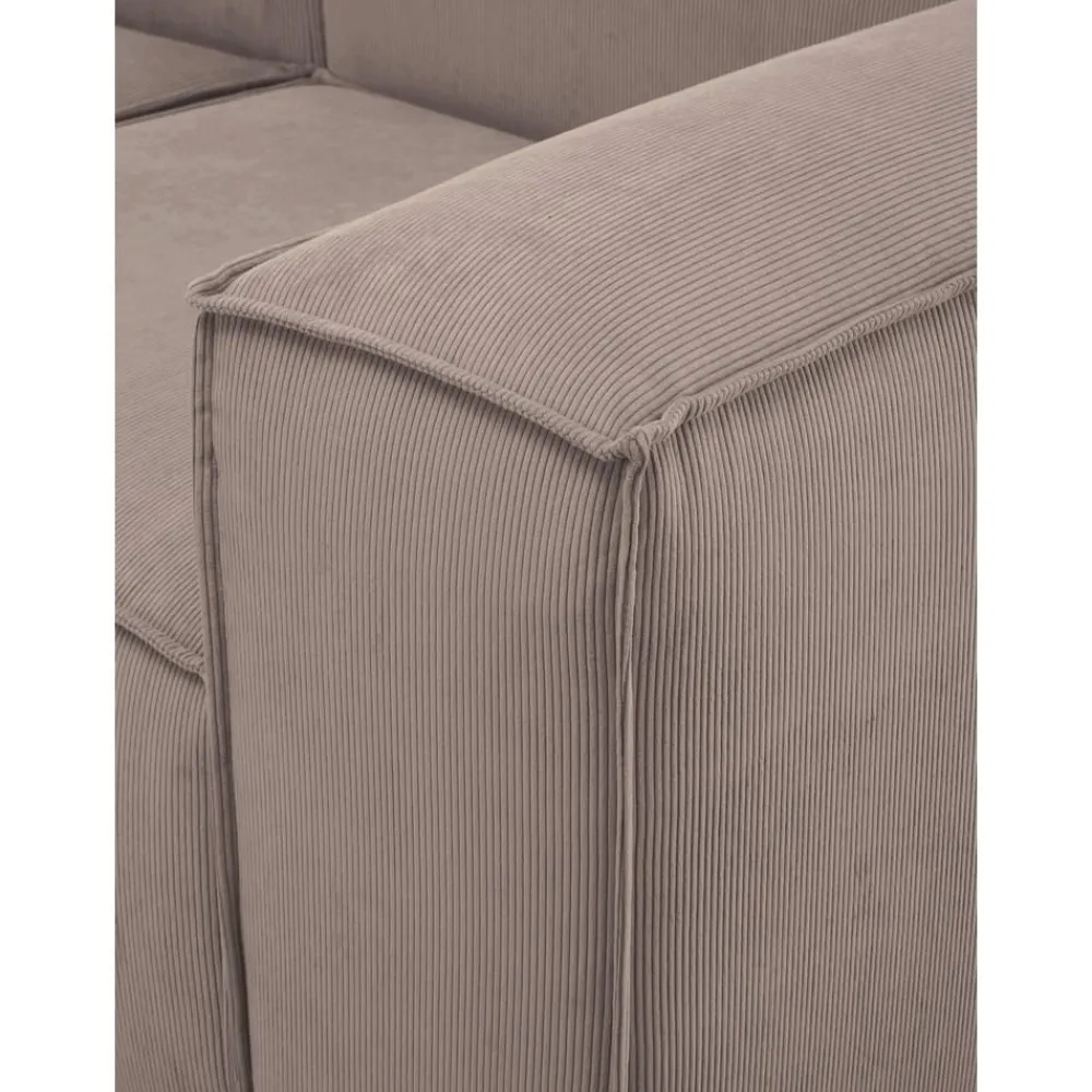 Divano Angolare Componibile In Velluto A Coste Lennon*Westwing Collection Best