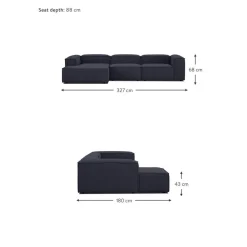 Divano Angolare Componibile Lennon*Westwing Collection Sale