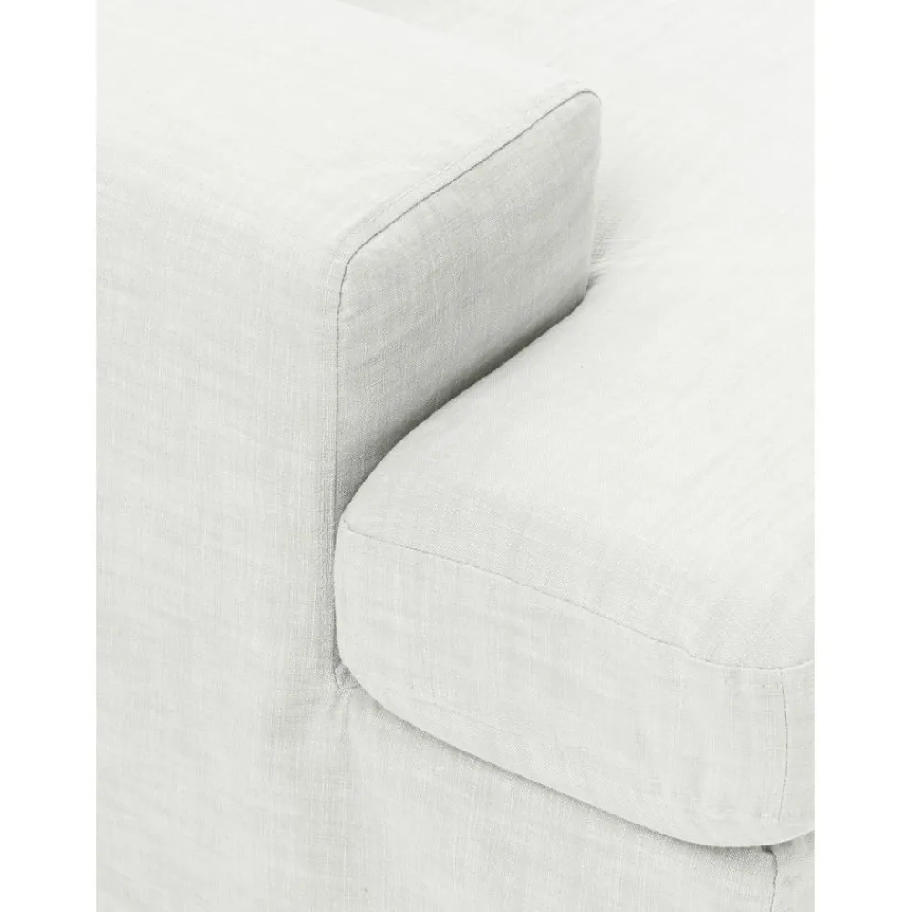 Divano Angolare Componibile 4 Posti Con Rivestimento Sfoderabile Russell*Westwing Collection New