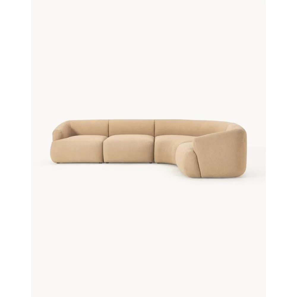 Divano Angolare Componibile 4 Posti In Boucle Sofia*Westwing Collection Hot