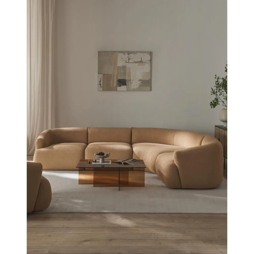 Divano Angolare Componibile 4 Posti In Boucle Sofia*Westwing Collection Hot