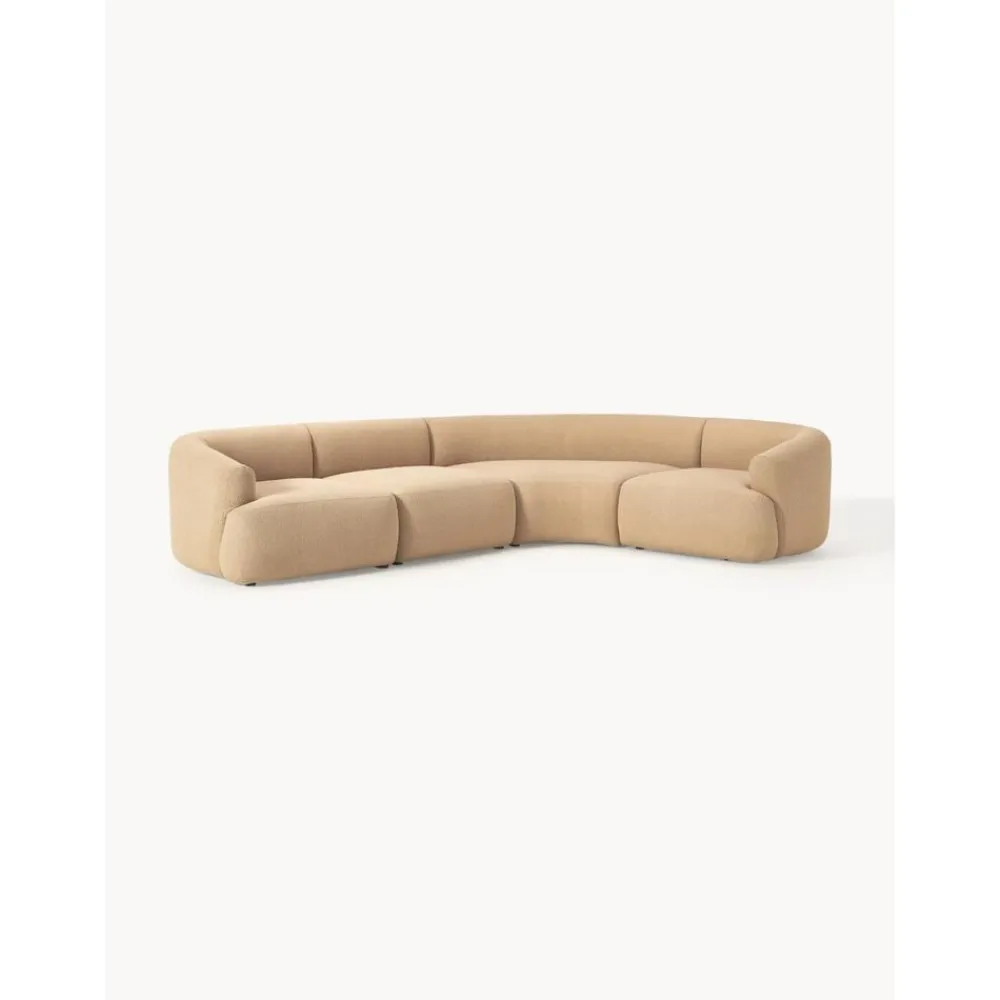 Divano Angolare Componibile 4 Posti In Boucle Sofia*Westwing Collection Hot