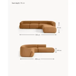 Divano Angolare Componibile 4 Posti In Boucle Sofia*Westwing Collection Online