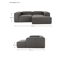 Divano Angolare Componibile Lennon*Westwing Collection Outlet