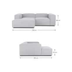 Divano Angolare Componibile Lennon*Westwing Collection Best