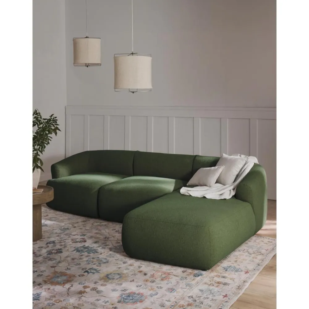 Divano Angolare Componibile 3 Posti In Boucle Sofia*Westwing Collection Hot