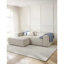 Divano Angolare Componibile In Velluto A Coste Lennon*Westwing Collection Discount