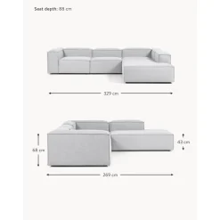 Divano Angolare Componibie Xl Lennon*Westwing Collection Best