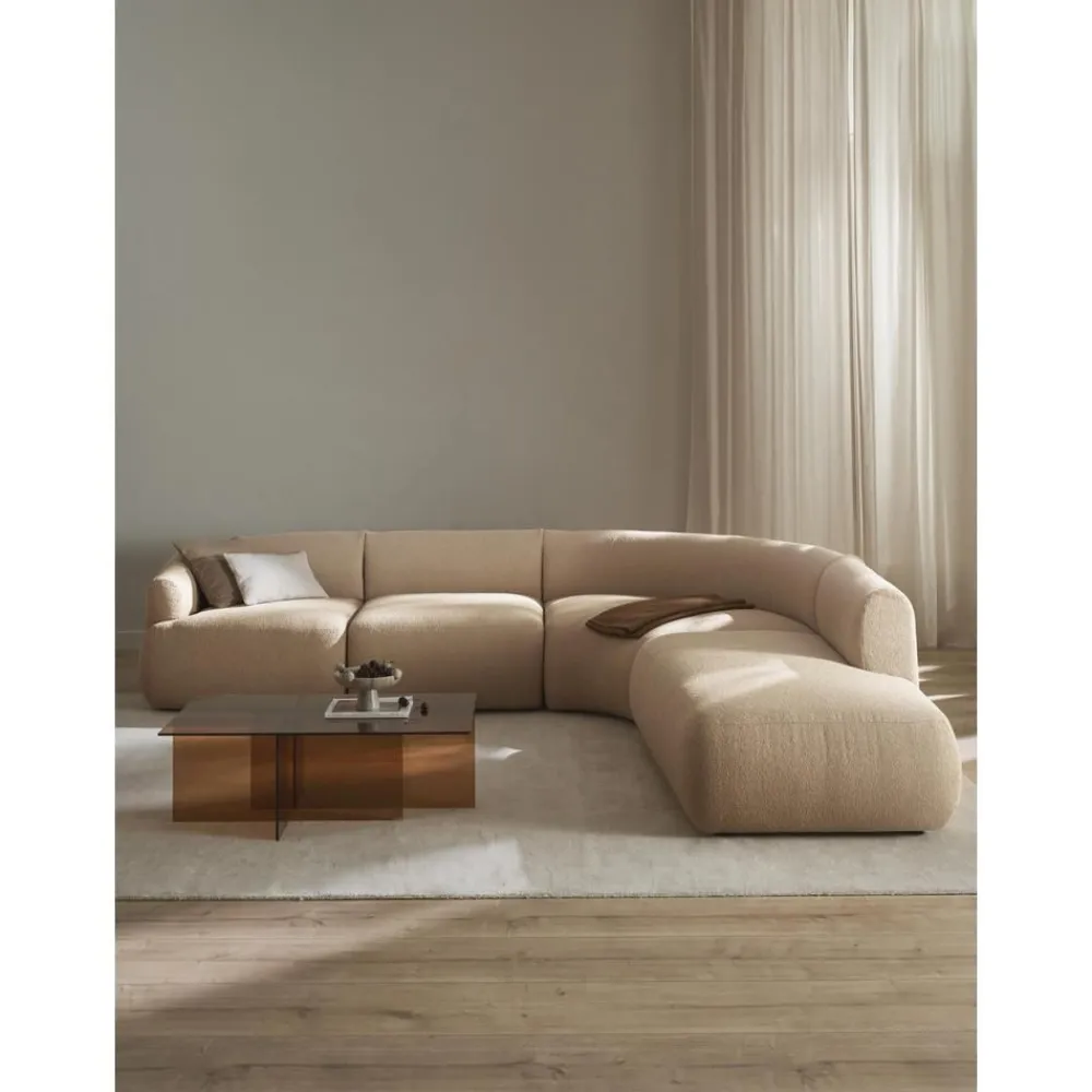 Divano Angolare Componibile 4 Posti In Boucle Sofia*Westwing Collection Clearance
