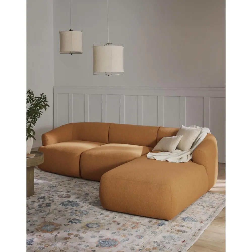 Divano Angolare Componibile 3 Posti In Boucle Sofia*Westwing Collection Sale