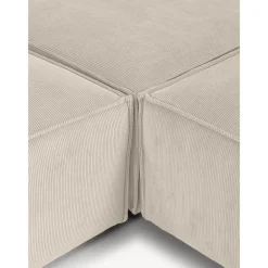 Divano Angolare Componibile In Velluto A Coste Lennon*Westwing Collection New