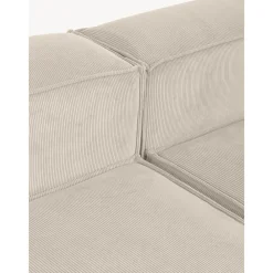 Divano Angolare Componibile In Velluto A Coste Lennon*Westwing Collection New