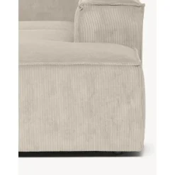 Divano Angolare Componibile In Velluto A Coste Lennon*Westwing Collection New