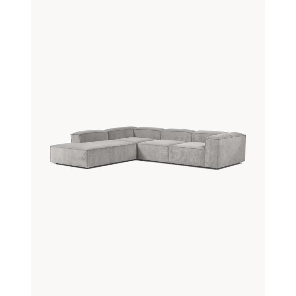 Divano Angolare Componibile Xl In Velluto A Coste Lennon*Westwing Collection Fashion