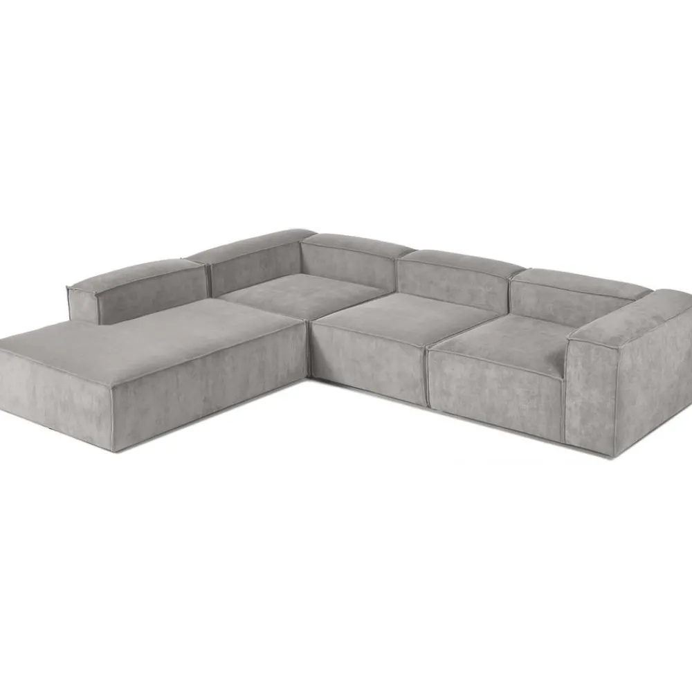 Divano Angolare Componibile Xl In Velluto A Coste Lennon*Westwing Collection Fashion