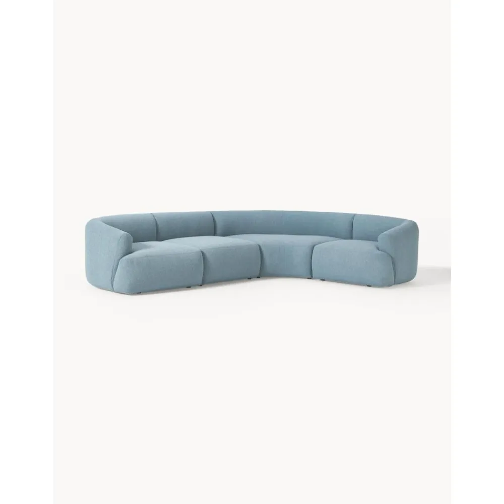 Divano Angolare Componibile 4 Posti In Boucle Sofia*Westwing Collection Sale