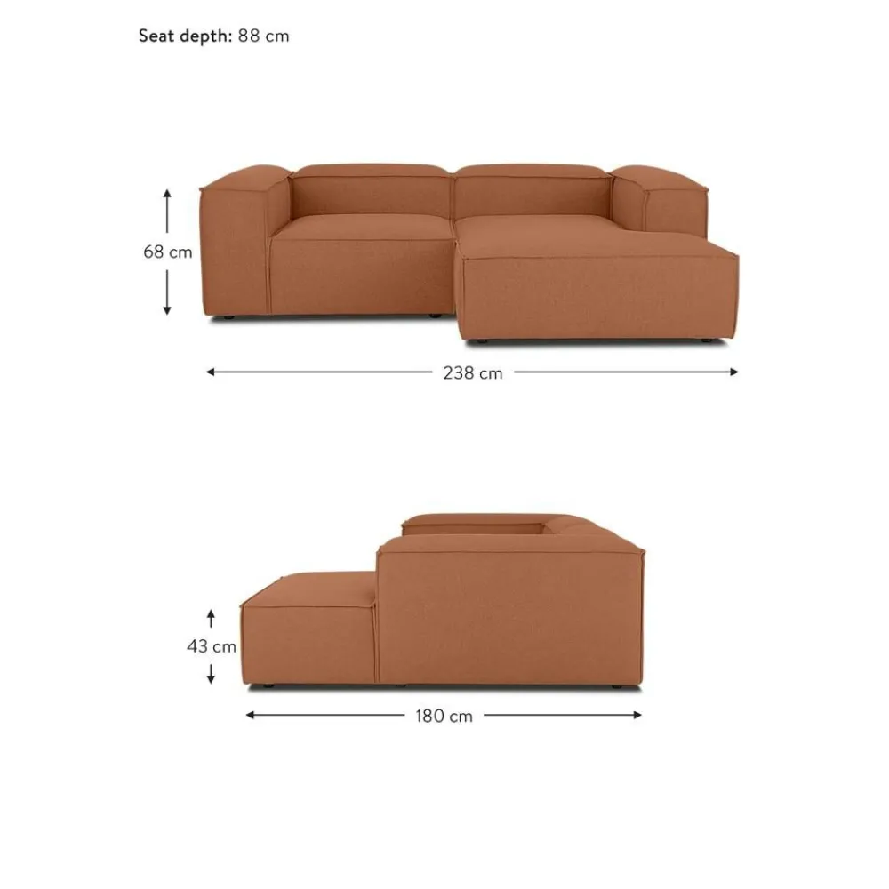 Divano Angolare Componibile Lennon*Westwing Collection Clearance