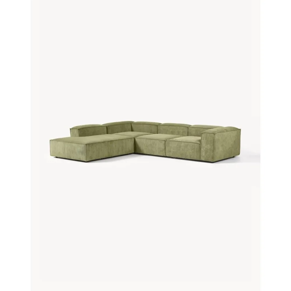 Divano Angolare Componibile Xl In Velluto A Coste Lennon*Westwing Collection Fashion