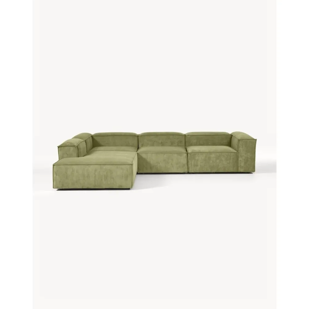 Divano Angolare Componibile Xl In Velluto A Coste Lennon*Westwing Collection Fashion