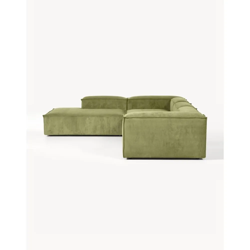 Divano Angolare Componibile Xl In Velluto A Coste Lennon*Westwing Collection Fashion