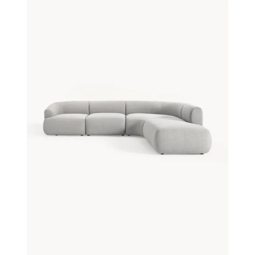 Divano Angolare Componibile 4 Posti In Boucle Sofia*Westwing Collection Best