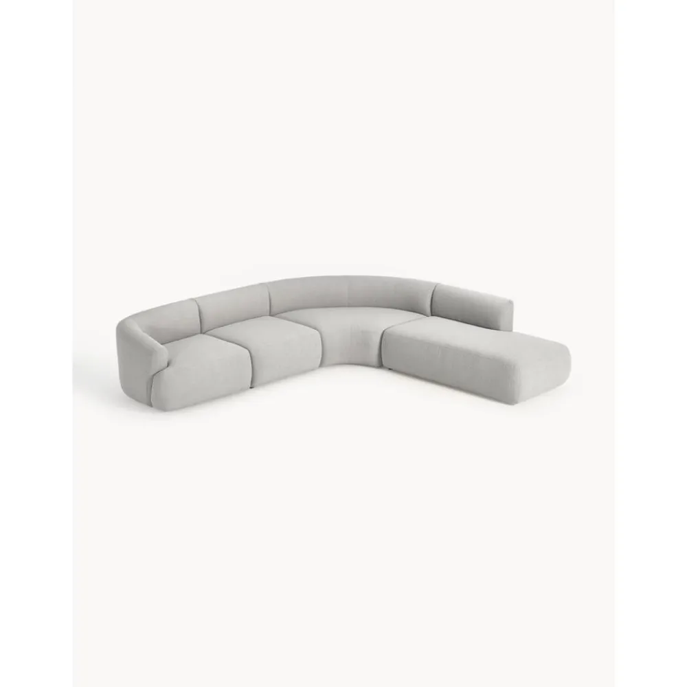 Divano Angolare Componibile 4 Posti In Boucle Sofia*Westwing Collection Best