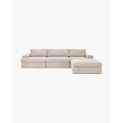 Divano Angolare Componibile 4 Posti Con Rivestimento Sfoderabile Russell*Westwing Collection Outlet